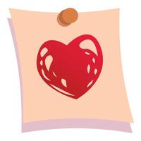 Simple yet powerful symbol of love and affection vector