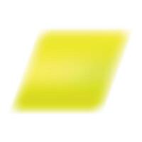 Bright yellow gradient background creating blurred abstract shape vector