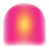 Vibrant pink and yellow gradient creating a blurred abstract background vector