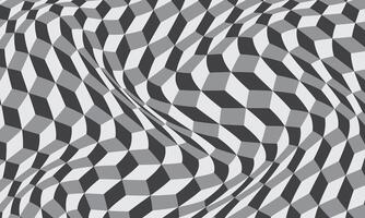 simple abstract grey ash color geometric square cube box wavy pattern a black and white abstract background with a pattern of squares and lines vector