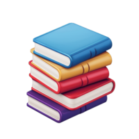 set of yellow book cover mockup, front or side view perspective, template design, isolated on a transparent background. , cutout, or clipping path. png