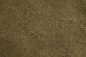 Natural linen material textile canvas Fabric texture background Close-up detail of fabric natural color Hemp material pattern design wallpaper. can be used as background or for graphic design photo