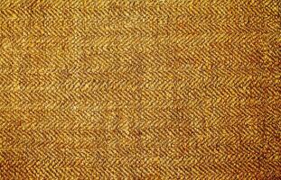 Natural linen material textile canvas Fabric texture background Close-up detail of fabric natural color Hemp material pattern design wallpaper. can be used as background or for graphic design photo