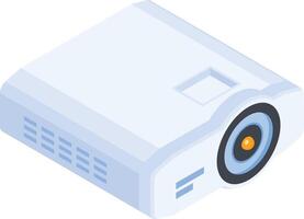 Isometric Projector Icon vector