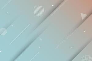 Gradient with dynamic shape background. vector