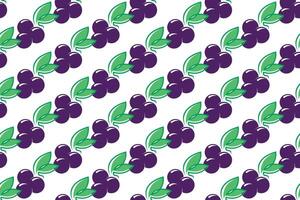 Berry fruit seamless pattern background can used as a wrapping paper vector