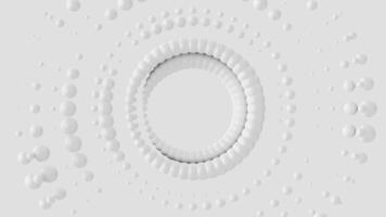 Abstract 3d shape motion background, seamless loop, 3d rendering video
