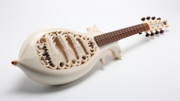 Nimbus Nyckelharpa on a white background photo