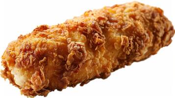 Delightful Golden Crunchy Fried Snack With Crispy Coating Captured At A Local Diner During Lunch Hour. photo