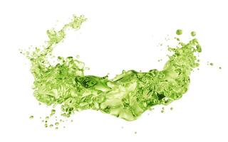 Flowing water liquid background, 3d rendering. photo