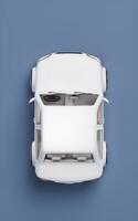 Realistic 3D style automobile car, 3d rendering. photo