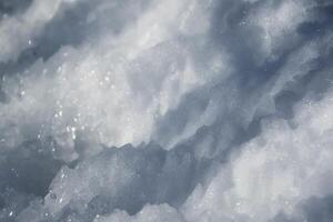 Natural winter background photo