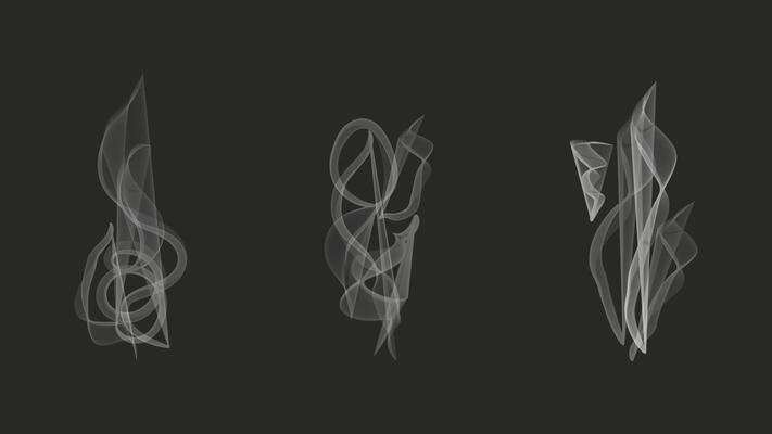 Smoke Vapor cloud overlay effect Realistic . White fog on dark background. Smoke from fire or cloud. Natural atmospheric phenomenon.