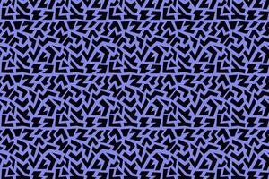 geometric abstract maze with triangle seamless pattern on blue background for print wrapping, banner, card. mosaic and labyrinth lines texture pattern. zigzag and triangle seamless pattern vector