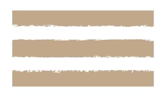 set of grunge effect on white background vector