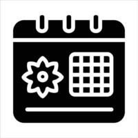 spring break in flat design style vector