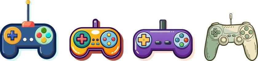 game joystick controller illustration vector