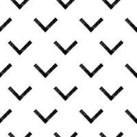 Hand drawn ink seamless pattern. Trendy monochrome doodles and brush marks. Simple abstract background. Great for textile, fabric, wallpaper, wrapping, scrapbook and packaging vector