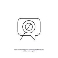 fake news thin outline icon design good for web or mobile app vector