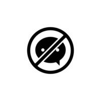 lie solid icon design good for web or mobile app vector