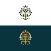 A sleek tree icon design with clean lines and minimalistic style, capturing the essence of nature and growth, perfect for adding a touch of simplicity and elegance to any project. vector