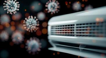 Air Conditioner and Virus photo
