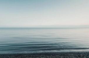 Calm Ocean at Sunrise photo