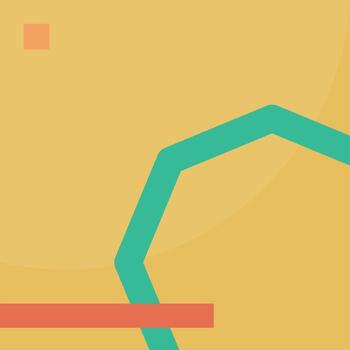 Orange Background flat vector