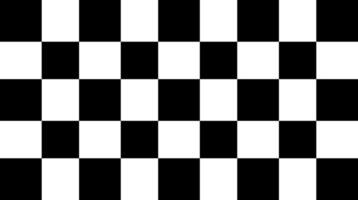 Pattern of black and white square and rectangular geometric shapes. Chess pattern. Background. vector