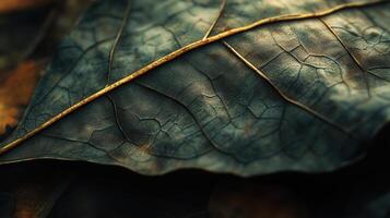 Leaf close up photo