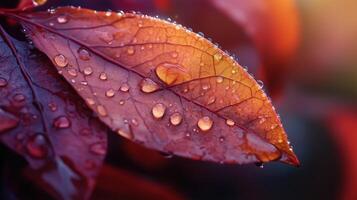 Leaf close up photo