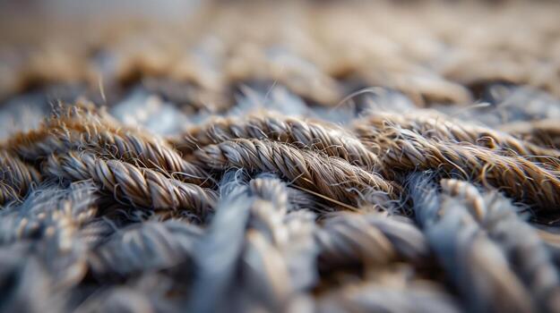 Rug Texture Close-Up photo