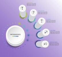 Infographic Sensor template. Icons in different colors. Include Water Quality Sensor, Flame Detector, Smoke Detector, Alcohol Sensor and others. vector