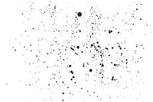 Black drops on a white background vector