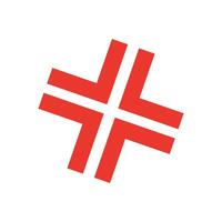 Sign of anger with rounded corners. vector