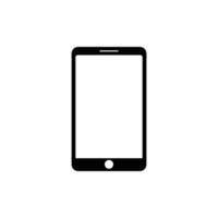 Smartphone. Flat design smart phone icon. vector
