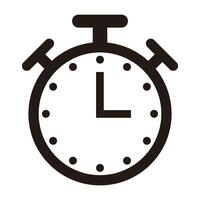 Simple timer icon vector