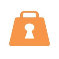 Padlock icon. Security and lock icon. vector
