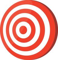 Target icon with a sense of gloss. vector