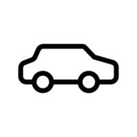 Simple car icon vector