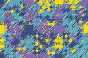 Modern glitch background. Color geometric abstract pattern . vector