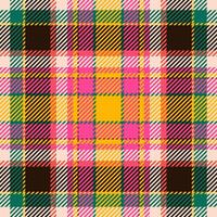 Tartan scotland seamless plaid pattern . Retro background fabric. Vintage check color square geometric texture. vector