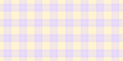 Lined textile check tartan, doodle texture plaid fabric. Modern seamless background pattern in white and light colors. vector