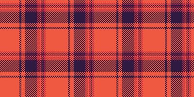 Serene pattern textile plaid, diwali texture check . Backdrop fabric tartan background seamless in red and dark colors. vector