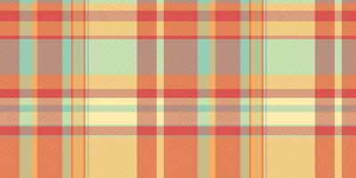 Halftone background check seamless, picture plaid fabric . Hanukkah textile tartan texture pattern in red and orange colors. vector