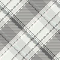 November pattern seamless, equal tartan textile check. Kingdom fabric plaid background texture in sea shell and grey colors. vector