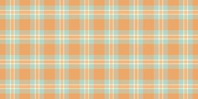 Jpg plaid seamless tartan, unique check background textile. Improvement texture pattern fabric in light and orange colors. vector