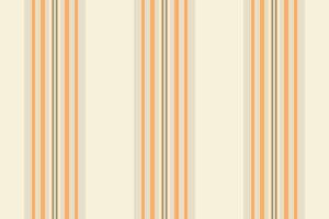 Jacket textile texture seamless, model vertical background. Golf pattern stripe lines fabric in light and orange colors. vector