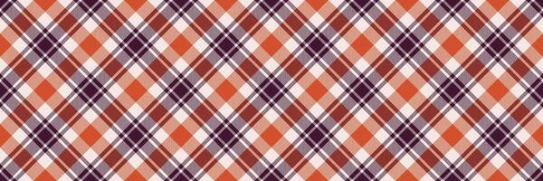 Clan check background seamless, kitchen texture fabric plaid. Comfortable tartan pattern textile in white and dark colors. vector