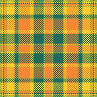 Textile design of textured plaid. Checkered fabric pattern swatch for shirt, dress, suit, wrapping paper print, invitation and gift card. vector